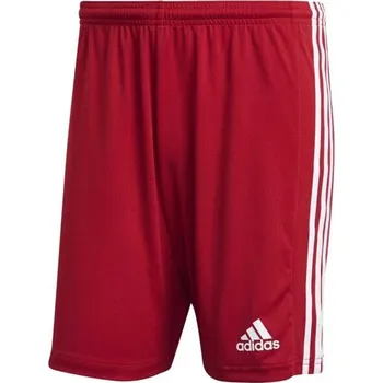 Pánské kraťasy Pánské fotbalové šortky adidas SQUADRA 21 SHORTS M Červená, Bílá