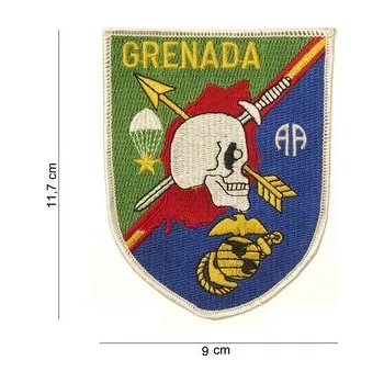 Nášivka Nášivka textilní 101 Inc Grenada Shield - barevná