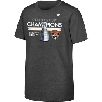 Chlapecké tričko Fanatics Dětské tričko Florida Panthers NHL 2024 Stanley Cup Champions Locker Room Velikost: Dětské XL (13 - 15 let)
