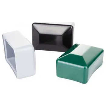 Příslušenství pro plot Záslepka horní obdélníková 40,0×80,0 (ZHO-05) Barva: Zelená