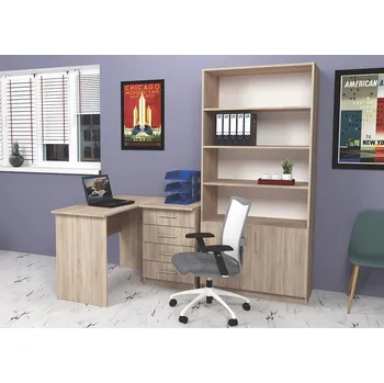 Kancelářská sestava Kancelářská sestava OFFICE I dub sonoma