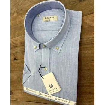 Pánská košile Elegantní pánská lněná košile BUFFON jeans, VELIKOST 2XL