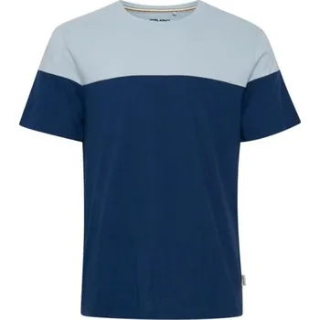 Pánské tričko Pánské tričko BLEND REGULAR FIT S Tmavě modrá, Světle modrá