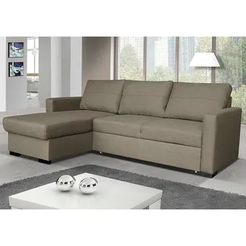 Sedací souprava Falco Rohová sedací souprava Tomáš UNI, rozkládací s úložným prostorem, béžová/Orinoko 22