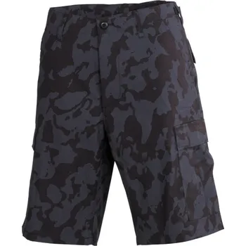 Pánské kraťasy MFH int. comp. Kraťasy US střih BDU rip-stop NIGHTCAMO L NIGHT CAMO