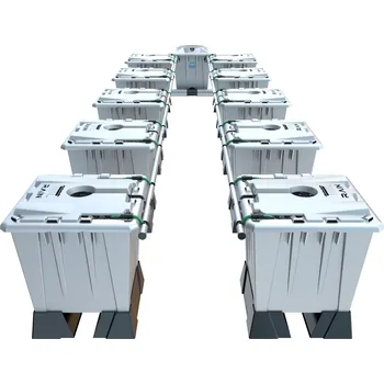 Alien Hydroponics Rain 10Pot Varianta: Silver 15L