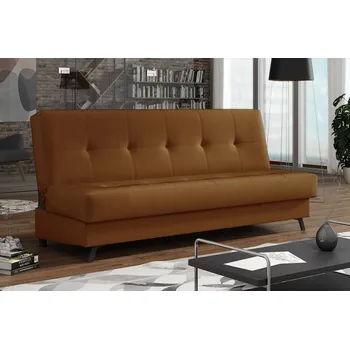 Pohovka Falco Rozkládací pohovka Dream XIII s úložným prostorem, hořčicová Manila 31