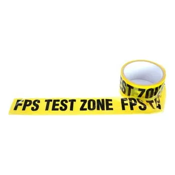 Lepicí páska Páska igelitová FPS Test Zone - žlutá