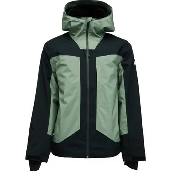 Pánská lyžařská bunda Quiksilver MULDROW JK S Černá, Světle zelená