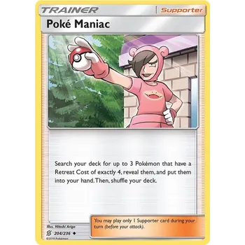 Karetní hra Poké Maniac 204/236 - Unified Minds Typ karty: Reverse Holo