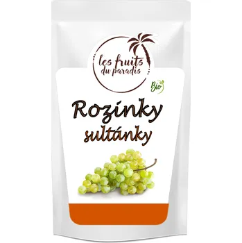 Sušené ovoce Rozinky Sultánky BIO 3 kg VIA NATURAE