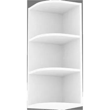 Kuchyňská skříňka Horní kuchyňská skříňka REA ALFA KHU-30-72 ukončovací, BÍLÁ