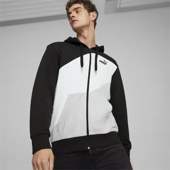 Pánská mikina Puma POWER Colorblock Full-Zip Hoodie TR Pánská mikina US M 678934-01
