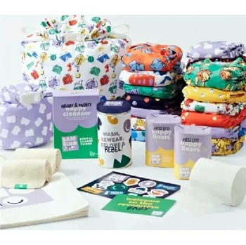 Kosmetická sada BAMBINO MIO sada látkových plenek CHANGERMAKER Bundle Brave/Bold