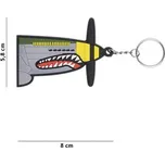 Klíčenka Fostex Bombardér P-51 Mustang - šedá