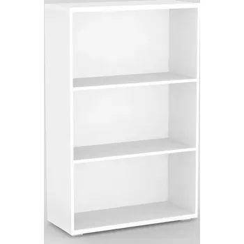 regál Policový regál REA STORE 80x124x28 policový, BÍLÁ