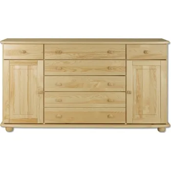 Komoda Komoda DK-150, 2D7S, masiv Barva: moření ořech