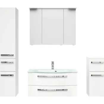 Koupelnový nábytek Koupelnová sestava Pelipal xpressline 4005 152 cm bílá vysoce lesklá 4005.0906112112