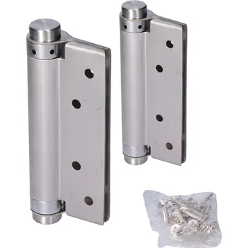 pant nerezový samozavírací pant P103-125 - pružinový dvoustranný pant pro dveře do 25 kg, šířky 90 cm, materiál nerezová ocel, cena za pár