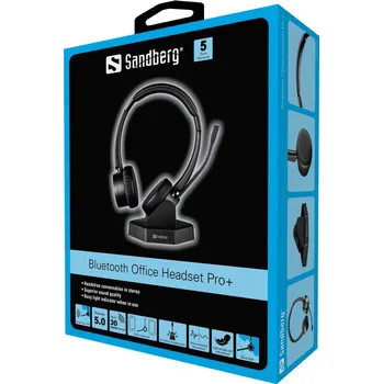 Sluchátka SANDBERG Bluetooth Office Headset Pro+