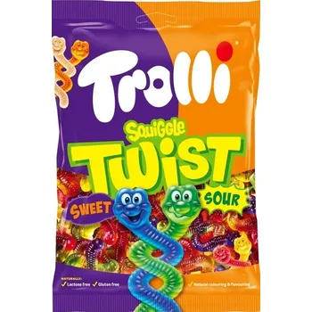 Bonbon Trolli Squiggle Twist Sweet & Sour 175 g