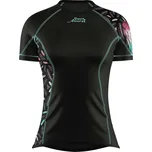 Dámské funkční triko krátký rukáv ANGEL černá Bamboo Ultra