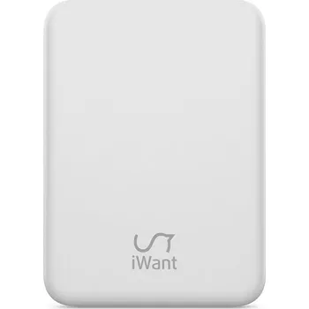 Powerbanka iWant MagSafe powerbanka 4200 mAh světle šedá Světle šedá