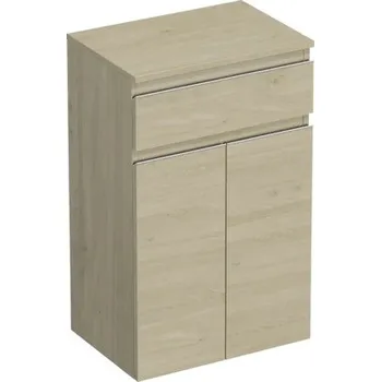 Koupelnový nábytek Koupelnová skříňka nízká Intedoor TRENTA dub kendal přírodní 50 x 83,4 x 35 cm TRE SN 50 1Z 2D S 70