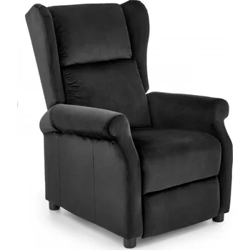 Křeslo Polohovací křeslo ušák Halmar AGUSTIN 2 - černá