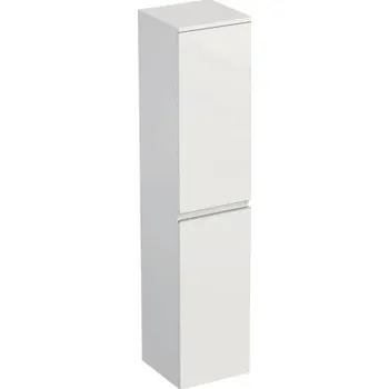 Koupelnový nábytek Koupelnová skříňka vysoká Intedoor TRENTA bílá vysoce lesklá 35 x 161,8 x 35 cm TRE SV 35 P K S A0016