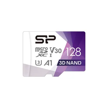 Paměťová karta Paměťová karta Silicon Power microSDXC 128GB Superior Pro V30 + adaptér