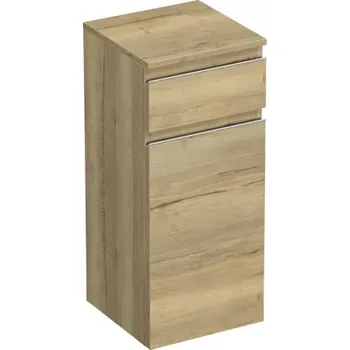 Koupelnový nábytek Koupelnová skříňka nízká Intedoor TRENTA dub halifax přírodní 35 x 83,4 x 35 cm TRE SN 35 1Z K S 80