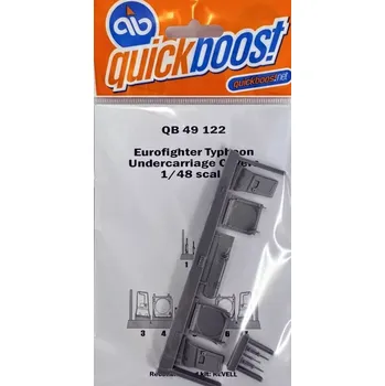 Plastikový model Quickboost 1/48 Eurofighter Typhoon undercarr. covers (REV)