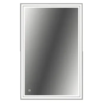 Zrcadlo Zrcadlo do koupelny s osvětlením Cordia DOUBLE LINE s ochranou proti zamlžení 65 x 100 cm IP 44