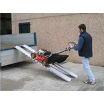 Metalmec Hliníkové nájezdové rampy s vedením, pár, 1000x155 mm, 800 - 1500 kg