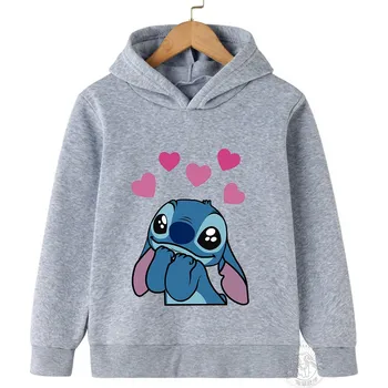 Chlapecký svetr Lilo & Stitch MIKINA STITCH, různé barvy Barva: Šedá, Velikost: 130