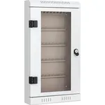 Skříňka na klíče prosklená, na 50 klíčů, šedá 157956425