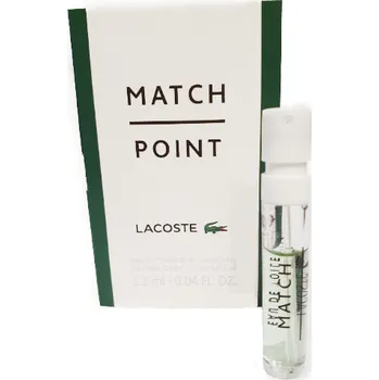 Lacoste Lacoste Match Point Cologne, EDT - Odstrek vône s rozprašovačom 3ml Pre mužov Toaletní voda