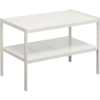 Příborník do zásuvky Bílá kovová přídavná police Yamazaki Tower 50/85 x 30 cm