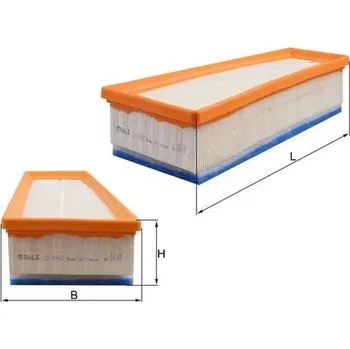 Vzduchový filtr Vzduchový filtr KNECHT LX 4942