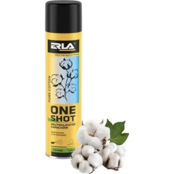 Vůně do auta K2-ERLA ONE SHOT 600 PURE COTTON