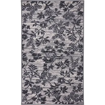 Koberec Hans Home TRHÁK: Kusový koberec Flowers grey - 80x150