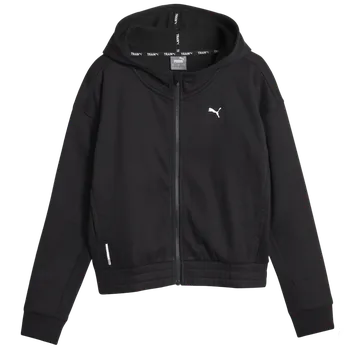 Dámská mikina Mikina s kapucí Puma Train Favorite Fleece Full Zip 524233-01 Velikost S