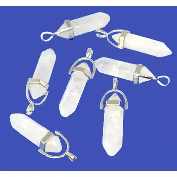 Přívěsek Křišťálový přívěsek hexagon 4cm