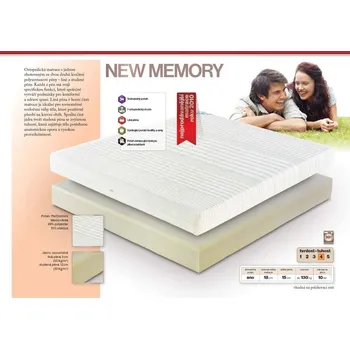 Matrace PerDormire New Memory matrace 90 x 200 cm, Polyester, 18 cm + Akce