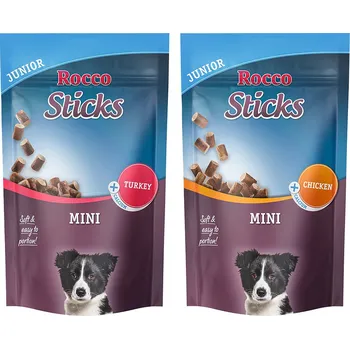 Pamlsek pro psa 2x70g Rocco Sticks Mini - míchané balení Junior