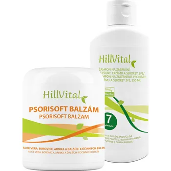 Zdraví HillVital Balíček na zmírnění lupénky a seborey