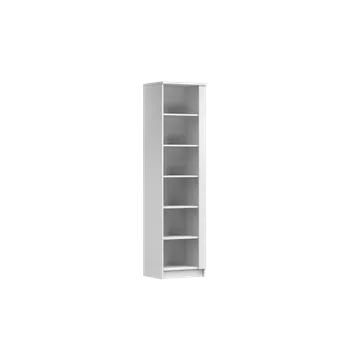Knihovna IDZ Otevřená knihovna OMEGA I 01, 50 cm Bílá