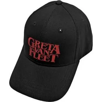 Čepice Merch Greta Van Fleet: Greta Van Fleet Unisex Baseball Cap: Red Logo
