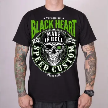 Pánské tričko tričko pánské BLACK HEART - - DESOLATE - BLACK - XXL